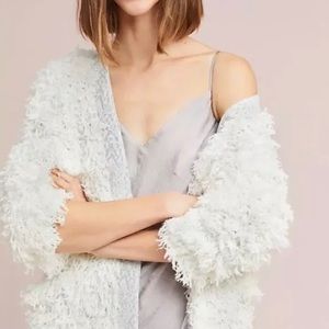 Anthropologie Vanessa Virginia shaggy jacket